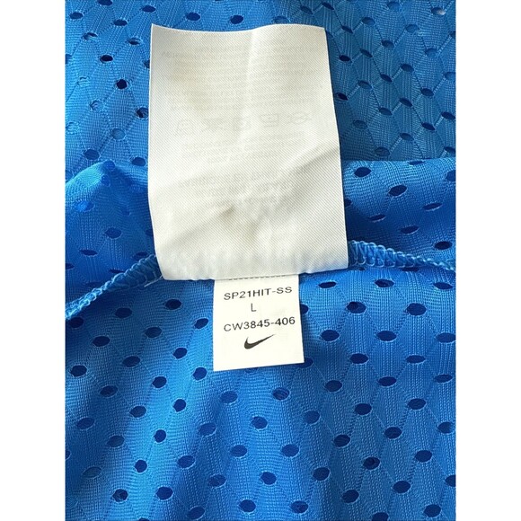 Nike Dri-Fit Park Mesh Soccer Bib Adult Unisex Blue CW3845-406 Size Large NWT - Picture 8 of 10